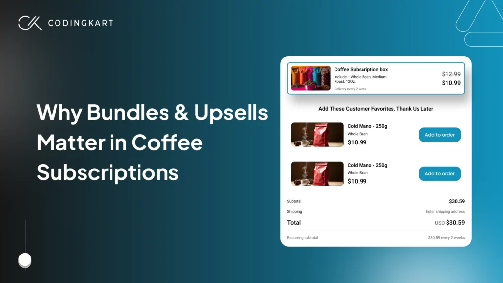 Why Bundles and Upsells Matter in Coffee Subscription