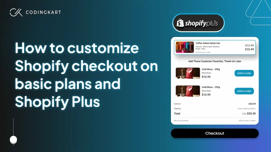 Shopify Checkout Customization: What You Can Edit and Optimize
